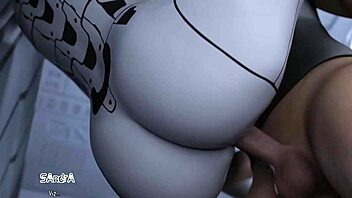 Big dick fucks pretty ass first time!