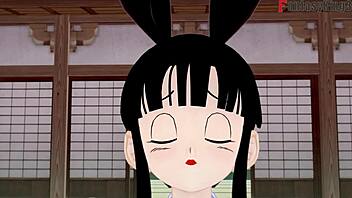 android 18 fucks gohan while bulma discovers their secret in dragon ball zex promo full.