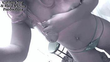 Interviewing a sexy latina for casting