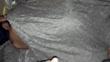 Colombian top gropes mexican bottom bareback, making him moan with pleasure in first part.