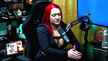 i got on all fours for the hot presenter