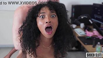 Barbie Rous Fucks Black Cock Deep