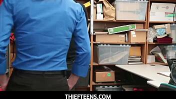 Krissy Lynn dominates young thief in hot MILF action