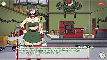 Steamy 3D hentai game with monster cocks and big tits