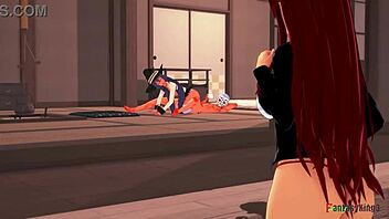 Watch Eris and Roxy in threesome sex?