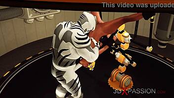 big tits beauty loves extreme restrained sex 😈