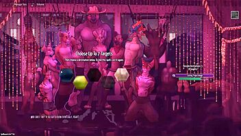 Spellbound Furry Hentai: Stripped Slave in Bukkake Orgy Outdoors