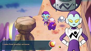 Kame Paradise 2: Vados’ big-boob revelation by Master Roshi