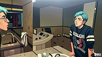 emo babe deepthroats big dick to pay rent 😏