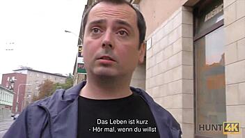 hunt4k shows teen getting sold for cash before her boyfriend’s eyes.