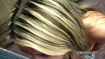 Busty Woman Gets Double Penetration At Gym.