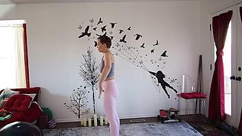 Intense Yoga Lesson With Mature Babe!