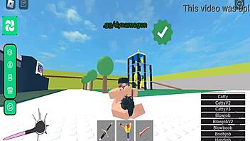 Horror Girl Gets Fucked In Roblox Condo