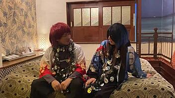 Wife In Costume Gets Deepthroat And Creampie On Halloween Day