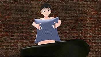 Leo Anime Girl Feels Exposed in Gravure Shoot