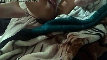 I am a horny housewife masturbating solo