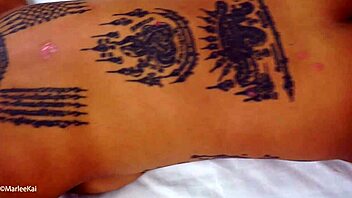 Tied And Spanked With Hot Wax!