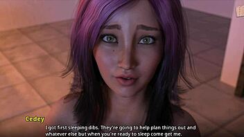 Homemade instruction on ass and tits in 3D cartoon porn