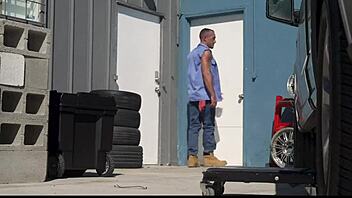 Massive Bbc Appears Through Gloryhole Devin Trez And Kirk Cummings