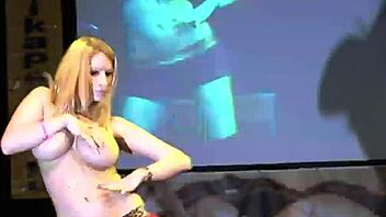 Threesome Sex Show On Public Stage Features Clothes Ripped And Undressing In Reality Scandal.