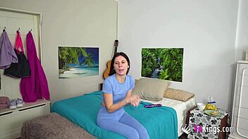 tall argentinian babe mia gallardo seduces trainer for hidden porno