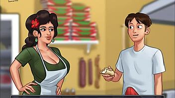 Summertime saga episode 123 with erotic anime scenes