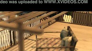 Ali lancrae and damien godard star in intense hentai action