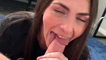 Does this college girl love her frat boys' huge cocks?