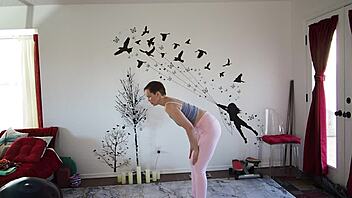 Intense Yoga Lesson With Mature Babe!