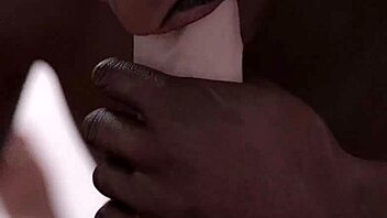 Black Man Sucks Big White Dick