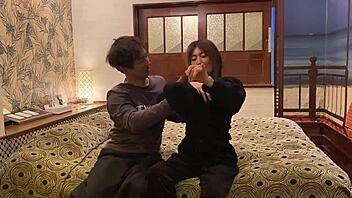 Wife In Costume Gets Deepthroat And Creampie On Halloween Day