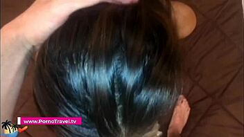 She loves big dicks and gives handjobs to them.