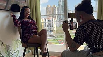 a milf undergoes porn casting, getting creampied and more behind the camera