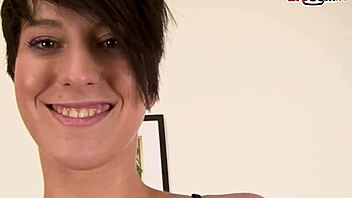 Hairy Brunette Slut Craves Big Black Cock Creampie