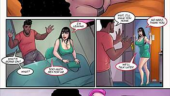 candy fingers herself watching.