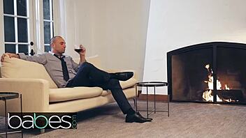 Alina lopez babysits and sucks cock roughly