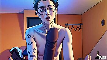 emo babe deepthroats big dick to pay rent 😏