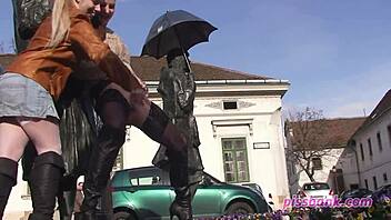 i'm squirting pussy in very public outdoor