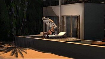 Ali lancrae and damien godard star in intense hentai action