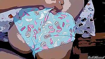 Stepfather Forces Petite Brunette Into Taboo Acts