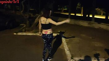 Hot Skinny Latina Pissing And Showing Her Beautiful Ass In Public Park