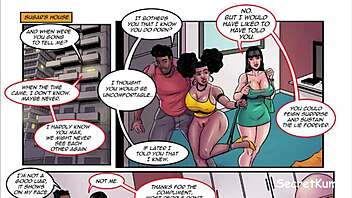 candy fingers herself watching.