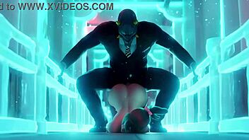 Kiriko gets face fucked by Yeero