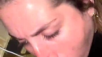 Just listen to this beautiful babe sucking and swallowing in her sexy thong panties!