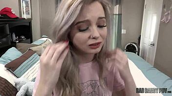 Step Daughter Lexi Lore DESERVES PUNISHMENT for Shoplifting—Barrett Blade Delivers!