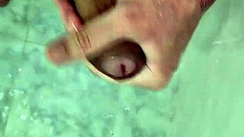 Jerking off in shower part 2 with neighbors 😏