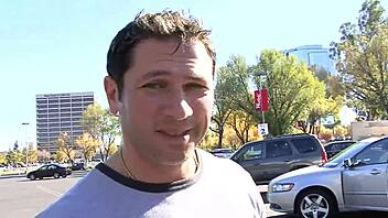 Blonde Crista Titty Fucks Mature Pornstar with Big Tits