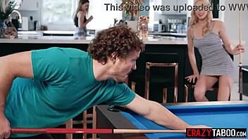 Strip Pool Turns Into Wild Threesome With Paige Owens