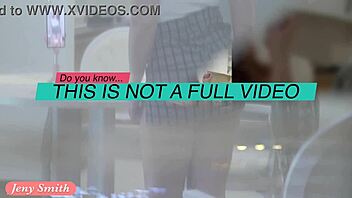 jeny smith takes nude selfies spied through the window 📸