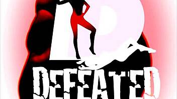 Blonde dominates in clit-on-clit lesbian fight